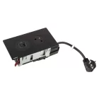 K- LEGRAND Disq'In 1x 230V + 1x USB A/C, černá/černá
