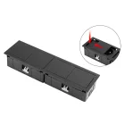 VersaHit Mono combi 2x230V, fekete matt