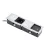 VersaHit Mono combi 1x230V, 1x USB A/C töltő, csiszolt alumínium