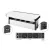 VersaFlap Mono 2.0, 3x 230V, 2x RJ45, 1xHDMI, 1xUSB A/C, 1x USB data, fehér matt