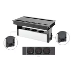 VersaFlap dual 2.0, 3x 230V, fekete matt