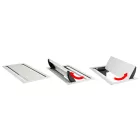 VersaFlap dual 2.0, 3x 230V, 2xRJ45, 1x HDMI, 1xUSB A/C, 1xUSB data, elox alum.