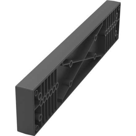 KES Conero fióksín alátét 475mm, fekete