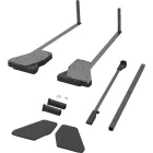 KES Conero ruhalift, LW 985-1168mm, 15kg, fekete