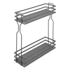 K-StrongWire duplakosár 200 mm rejtett sínnel B