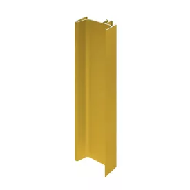  TULIP Gola Snap on függőleges profil szélső  2700 mm sötét arany csiszolt