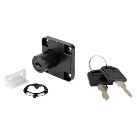 StrongLocks Fiókzár egyforma kulcs fekete + fém elendarap