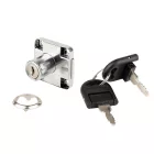 StrongLocks fiókzár króm - speciális kulcs, különböző kombinációkkal