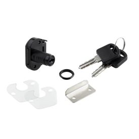   StrongLocks fiókzár - mini fekete különböző kulcs + fém ellendarab