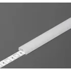 StrongLumio takaróprofil Pen8 LED profilhoz rápattintós átlátszó 2m
