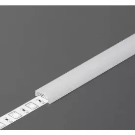   StrongLumio takaróprofil Pen8 LED profilhoz rápattintós átlátszó 2m