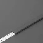 TM-takaró profil Slim/Smart10/Smart-In10 profilhoz rápattintható fekete 2000mm