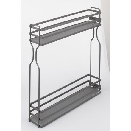 StrongWire duplakosár oldalsó 150 mm önálló sötét szürke