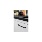 Fogantyú Furnipart FLAT  192mm, fém, fekete matt