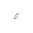 Fogantyú Furnipart CUBICO   96mm, fém, szálcsiszolt