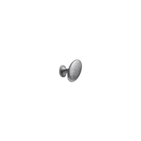   Fogantyú Furnipart OVAL SIMPLE w/PINS gomb, fém, antik szürke