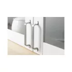 Fogantyú Furnipart RIO  128mm, fém, szálcsiszolt