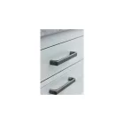 Fogantyú Furnipart FOLD  160mm, fém, antik szürke
