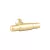 MARELLA DESIGN Gomb Torus arany matt