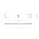 MARELLA DESIGN Fogantyú Riva 1088 fekete matt