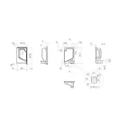 MARELLA DESIGN Florida fogantyú profil köztes végzáró J+B egyenes fekete matt