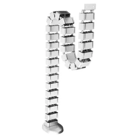 STRONG Függőleges kábelvezetés flexi 1260 mm ezüst