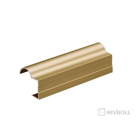 SEVROLL Focus II 18mm fogantyú profil 2,7m arany/sárgaréz
