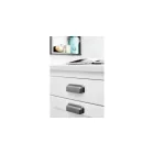 Fogantyú Furnipart PORT   96mm, fém, antik szürke
