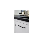 Fogantyú Furnipart COMPACT  160mm, fém, fekete matt