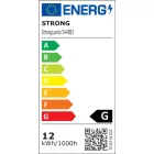 StrongLumio LED szalag, 24V COB 12W/m (480 LED/m) - 8mm - extra meleg fehér