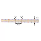 StrongLumio LED szalag, free cut COB 24V 12W/m (528 LED/m) - 8mm hideg fehér