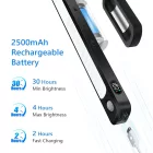 StrongLumio LED-lámpa mozgásérzékelővel, fekete