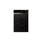 Fogantyú Furnipart BOUNCE  160mm, fém, fekete matt