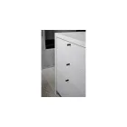 Fogantyú Furnipart BOUNCE gomb, fém, fekete matt