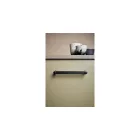 Fogantyú Furnipart PILLAR  160mm, fém, fekete matt
