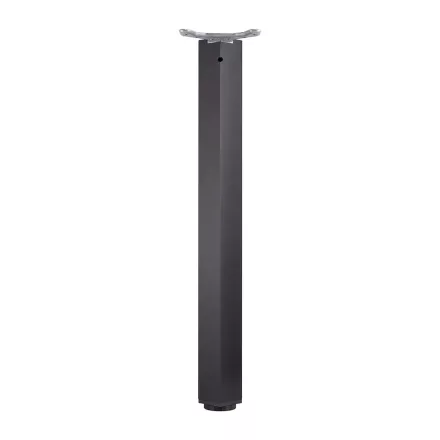 StrongLegs asztalláb TA001 710R/60x60mm matt fekete
