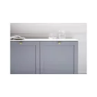 Fogantyú Furnipart MANOR T gomb, fém, arany