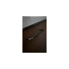Fogantyú Furnipart GATE  160mm, fém, fekete matt