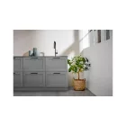 Fogantyú Furnipart RATTAN  160mm, fém, fekete matt