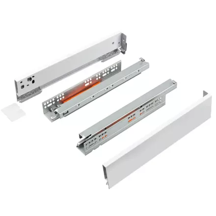 K-StrongMax 18 PUSH fiókvasalat H89/500mm, fehér
