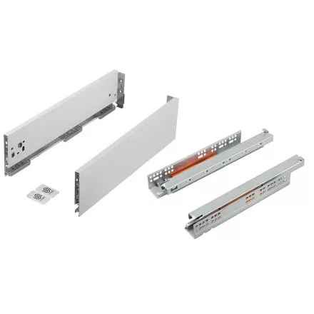 K-StrongMax 18 PUSH fiókvasalat H121/550mm, fehér