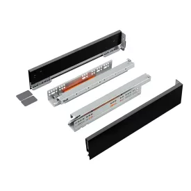 K-StrongMax 18 PUSH fiókvasalat H89/500mm, fekete