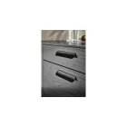 Fogantyú Furnipart SLOPE  160mm, fém, fekete matt