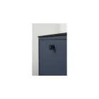Fogantyú Furnipart ORBIT gomb, fém, fekete matt