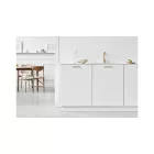 Fogantyú Furnipart D-LITE  160mm, fém, arany