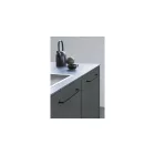 Fogantyú Furnipart EQUESTER  320mm, fém, fekete matt