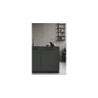 Fogantyú Furnipart EQUESTER  320mm, fém, fekete matt