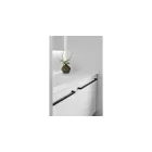 Fogantyú Furnipart MANGO  544-1088mm, fém-alumínium, fekete