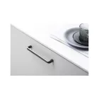 Fogantyú Furnipart CARVE  160mm, fém, csiszolt antracit