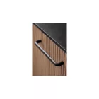 Fogantyú Furnipart CARVE  160mm, fém, fekete matt